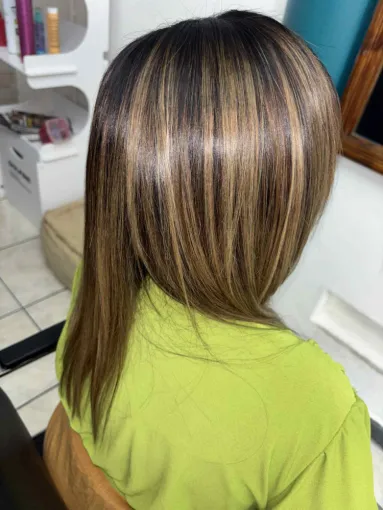 Mèche et brushing droit , Le Port, FANTASIA HAIR BEAUTY