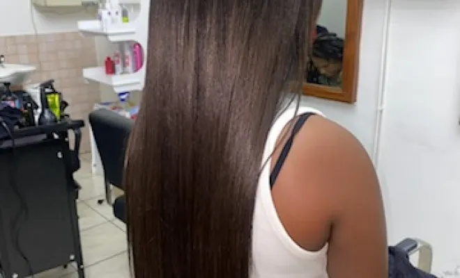 Mèche et brushing droit , Le Port, FANTASIA HAIR BEAUTY